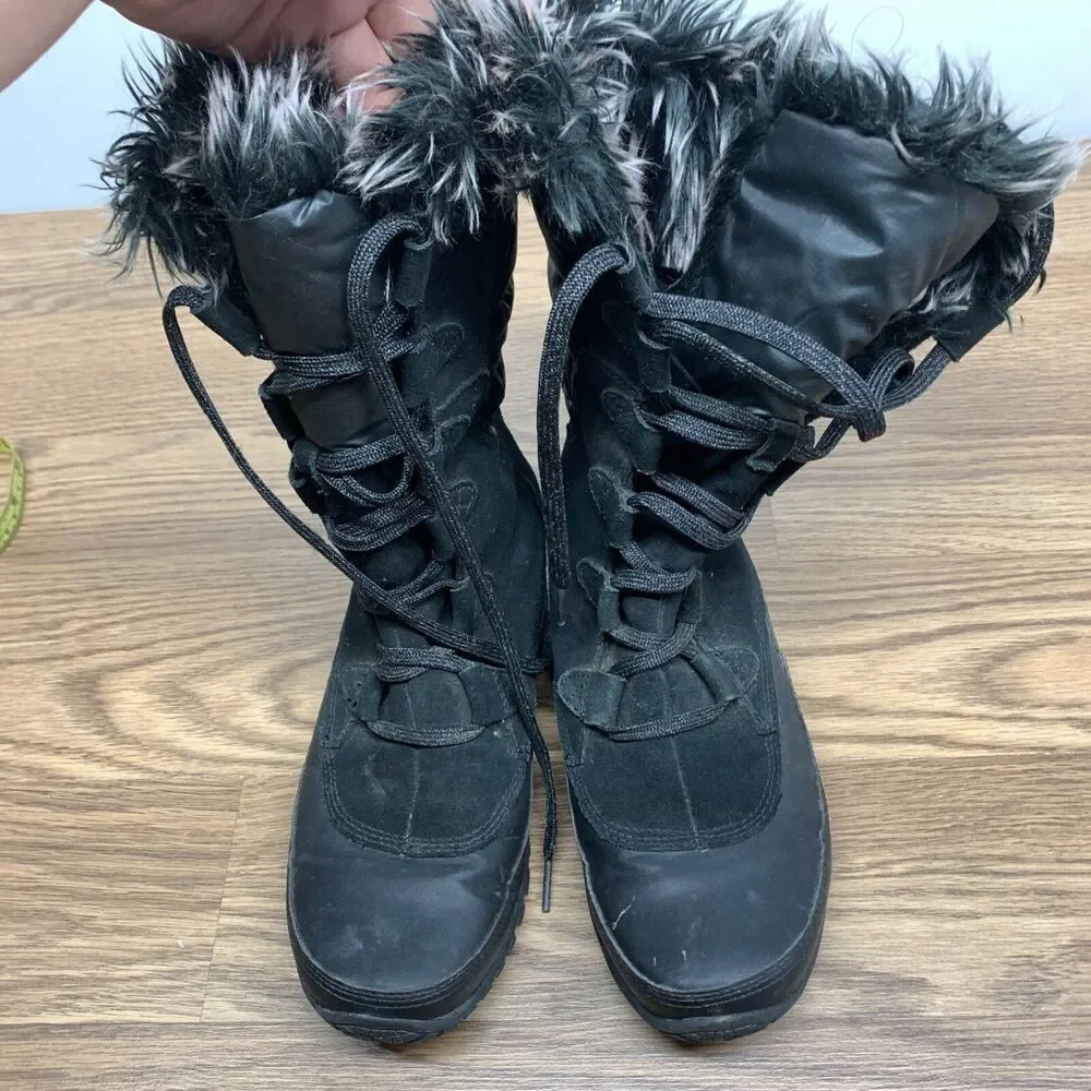 The North Face Women’s  200 Gram‎ Insultated Boot Black Size 8 Primaloft